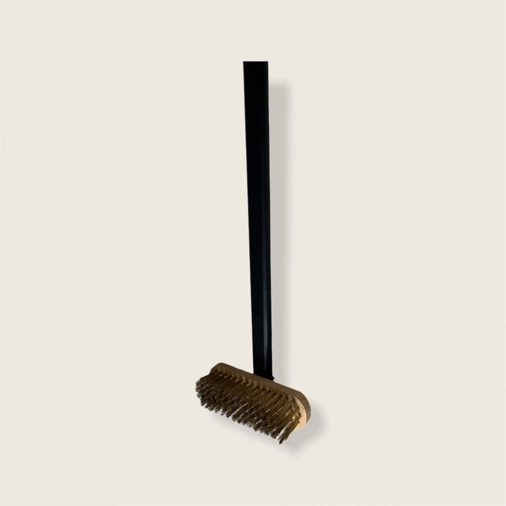 Omberg - Borste med skrapa 100cm